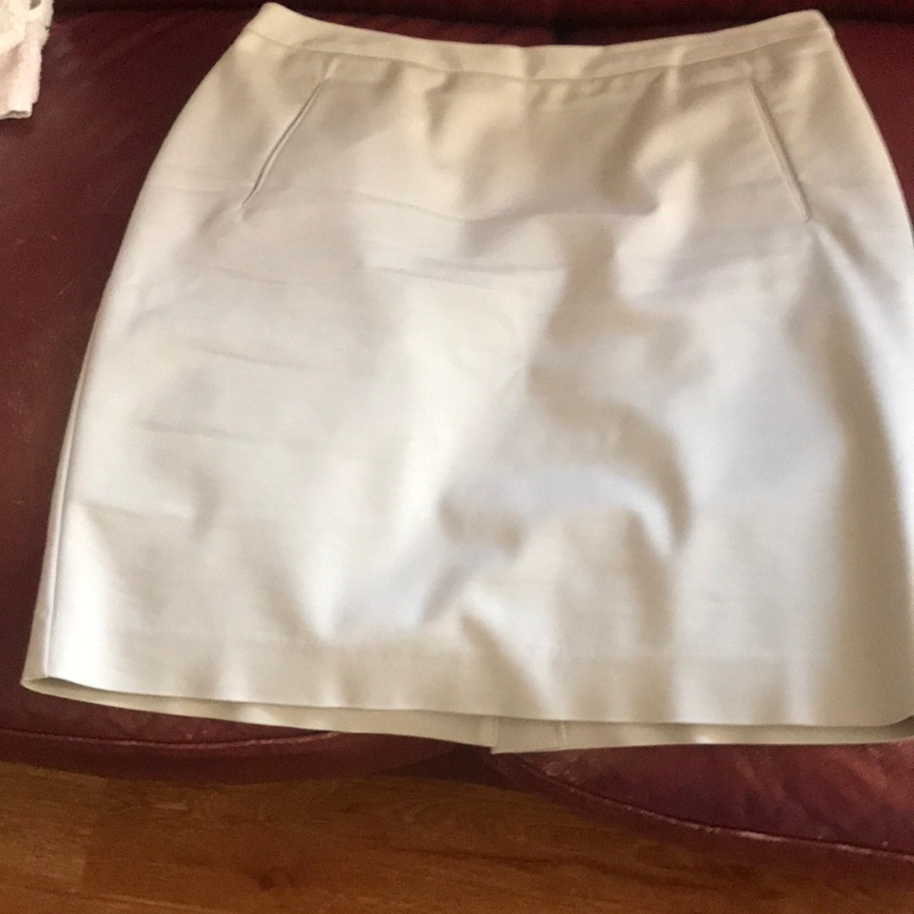Oatmeal color womens skirt